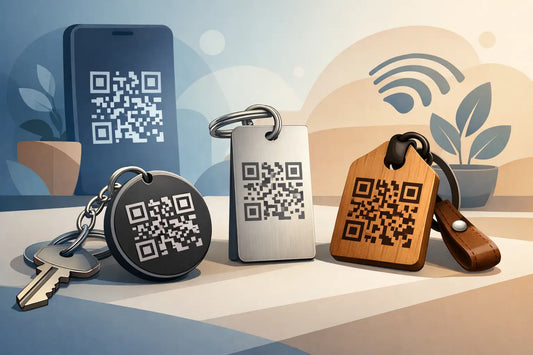 QR Code Engraved Keychain Ideas That Last