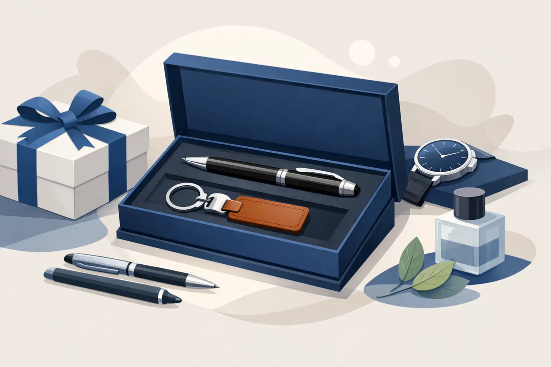 Personalised Pen and Keychain Set Gift Ideas